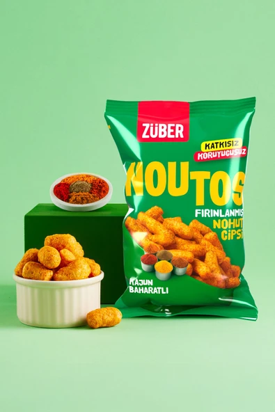Züber Noutos Nohut Cipsi Tanışma Paketi 55g x 5 adet - 5