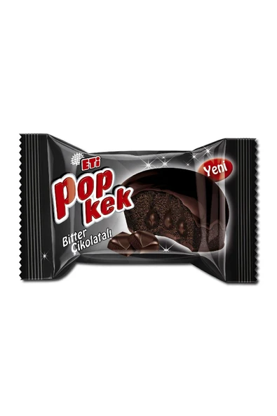 Eti Popkek Bitter Çikolatalı Kek 55 g x 24 Adet - 4