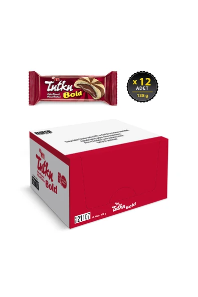 Eti Tutku Bold Kakao KremalI Mozaik Bisküvi 138 g x 12 Adet - Resim 2