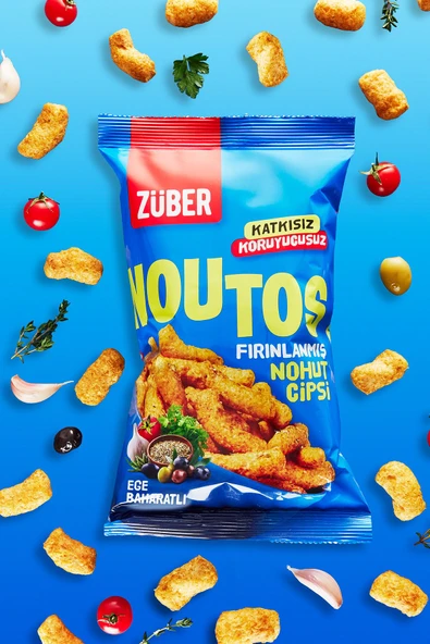 Züber Noutos Nohut Cipsi Tanışma Paketi 55g x 5 adet - 4