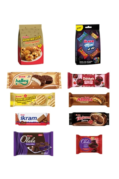 Ülker Iftar Sonrası Bisküvi & Çikolata Paketi - 3