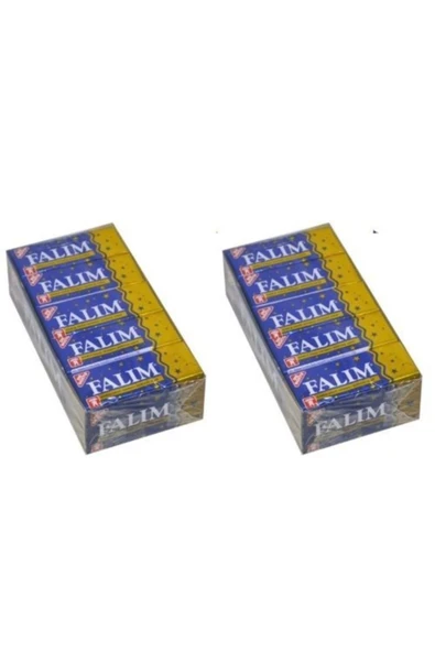 Falım Şekersiz Sakız Damla Sakızı Aromalı 2 Paket 7 G X 20 Adet - 1