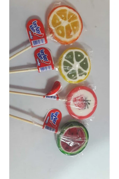 Atlas Shop Candy Laylaylom El Yapımı Lolipop Şeker 20 ADET - 4