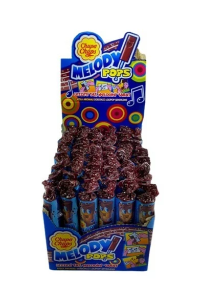 Chupa Chups Melody Pops Cola*yeni Düdüklü Şeker X 48 Adet - 2
