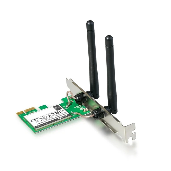Tenda W322E WiFi-N 300Mbps PCI-E Wifi Adaptör - Resim 3