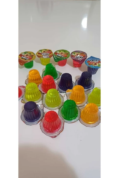 Fresh Karışık Meyveli Mini Jöle Meyve Aromalı 25 Adet X (8 Gr) Nostaljik