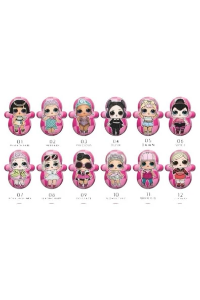 Unibon L.o.l Hacıyatmaz Figür Çeşitleri Ve Şekerleme 1 Adet - 3