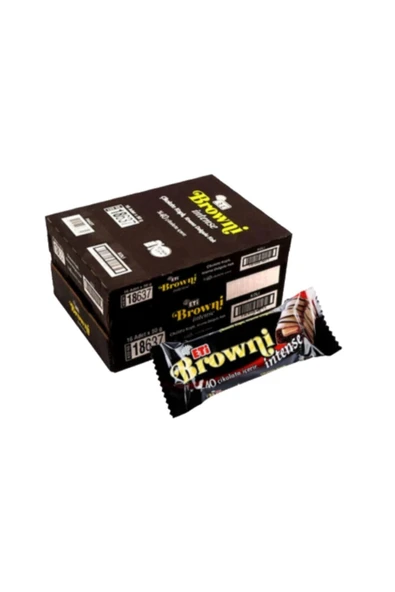 Eti Browni Intense Çikolata Kaplı Kek 50 gr 16'lı 18637 - 2