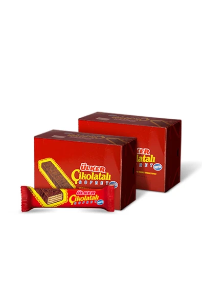 Ülker Çikolatali Gofret 36 gr -36 Adet / 2 Adet - 1