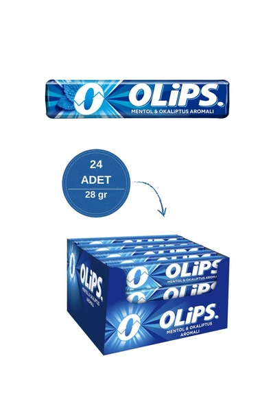 Olips Mentol Okaliptus 28gr 24'lü Paket