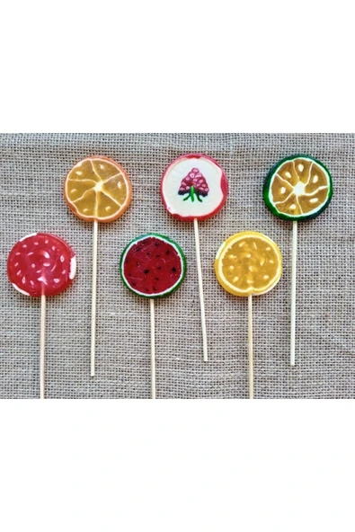 Sevde ARI Şekerleme Doremi Polonya Şekeri Lolipop Şeker 42 Adet 27 gr - 4