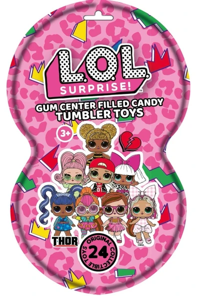 Unibon L.o.l Hacıyatmaz Figür Çeşitleri Ve Şekerleme 1 Adet