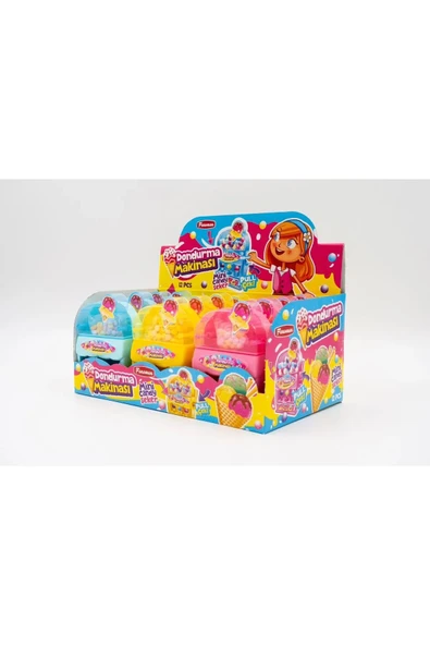 fenomen Dondurma Şeker Makinesi Mini Şeker 10gr 3 Adet. - 3