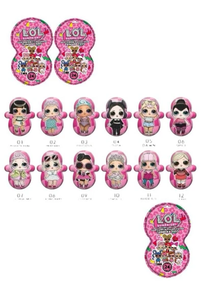 Unibon L.o.l Hacıyatmaz Figür Çeşitleri Ve Şekerleme 1 Adet - 6