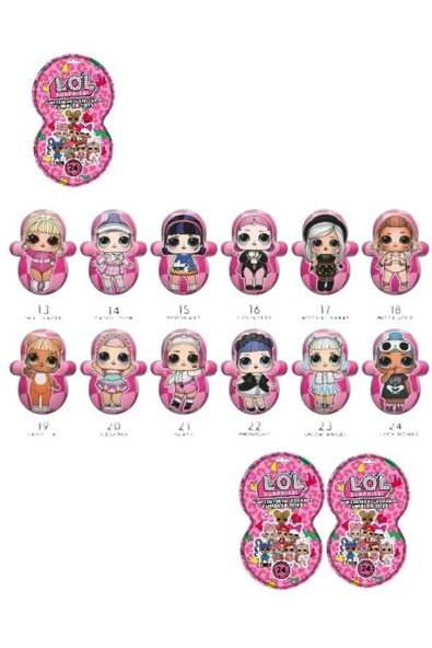 Unibon L.o.l Hacıyatmaz Figür Çeşitleri Ve Şekerleme 1 Adet - 7