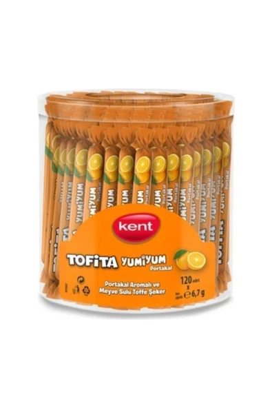 Tofita Yumiyum 2'li Paket- Çilek&portakal - 240 Adet - 2
