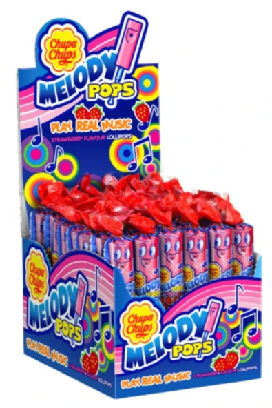 Vivident Chupa Chups Melody Pops Düdüklü Şeker 48 Adet