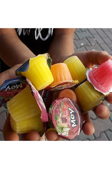Fresh Karışık Meyveli Jöle Mini Jöle Meyve Aromalı 10adet X (10 Gr) Nostaljik Jellytube - 5
