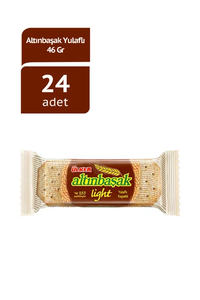 Ülker Altınbaşak Lıght Yulaflı Bisküvi 24 Adet 46 gr ürün görseli