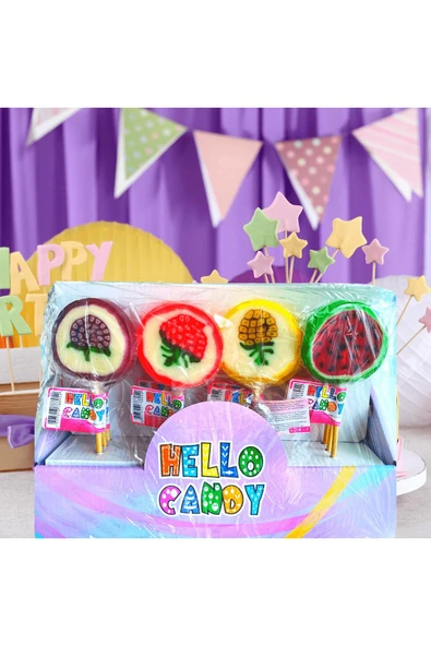 roofdepo Hello Candy Lolipop 48'li - 2