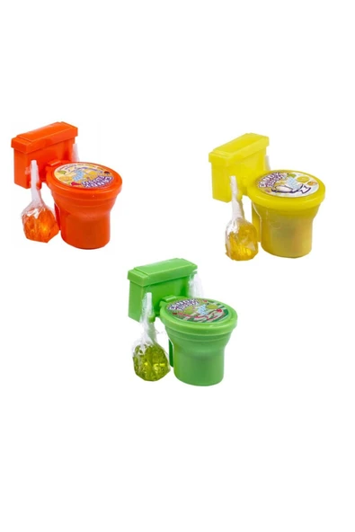 Candy 3 Adet Flush Klozet Şeker 3 Lü Tuvalet Şeker Lollipop Lu Wc Şeker - 2