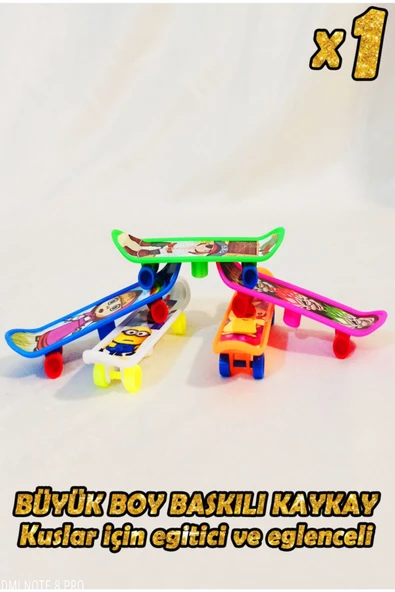 HEKİM PET Orta Boy Parmak Kaykayı Çocuklar Ve Kuşlar Için 1 Adet Parmak Kaykayı - 3