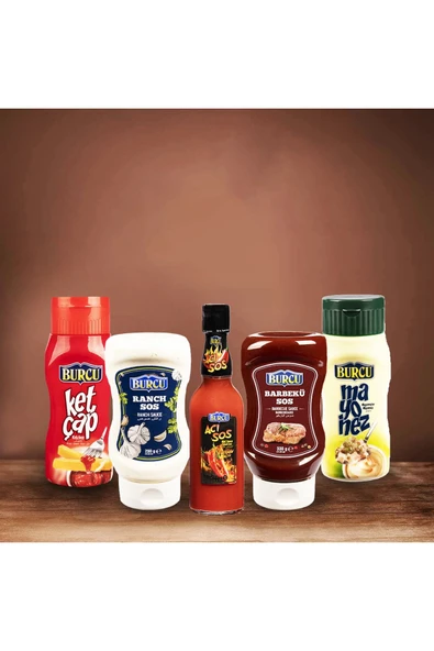 BURCU GIDA Burcu Sos Paketi 5'lı