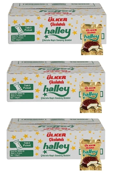 Ülker Halley 30 Gr X 72 Adet