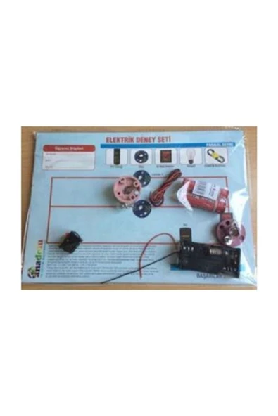 Elif İş Eğitimi Okul Deney Seti Basit Elektrik Devresi Seti