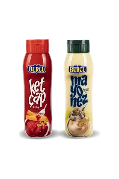 BURCU Ketçap 650 gr Mayonez 550 gr (2'Lİ) - 1