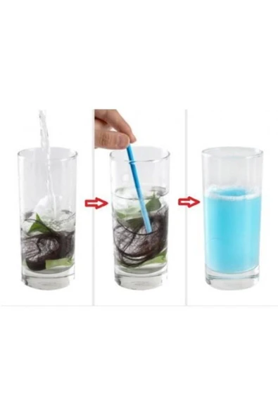 sevram Lavabo Gider Temizleyici 12 Adet Koku Giderici Çubuk - 4