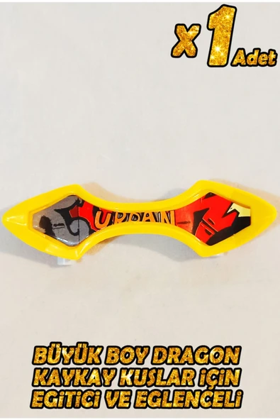 HEKİM PET Büyük Boy Parmak Kaykayı Kuşlar Için 1 Adettir. - 5