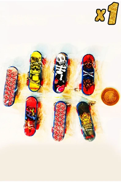 HEKİM PET Midi Boy Anahtarlık Parmak Kaykay1 Adettir. - 2