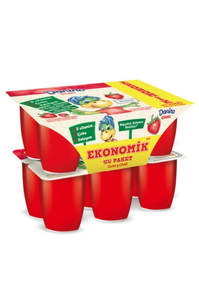 Danone Danino Çilekli 12X40 G - 1