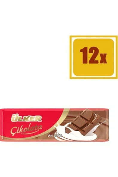 Ülker Bol Sütlü Baton Çikolata (30 Gr 12' Li) - 2
