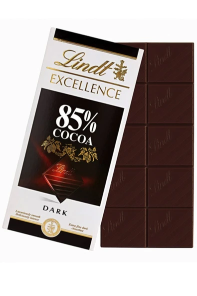 Lindt Excellence Bitter Tablet Çikolata Dark Cacao %85 10 gr