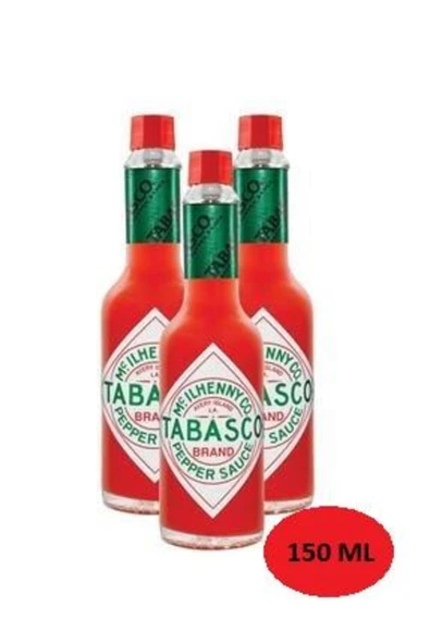 Tabasco Acı Biber Sosu 150 ml X 3 Adet