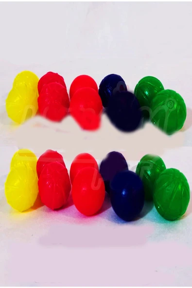 HEKİM PET Ziplayan Top 3.5 Cm Karişik Renkli 1 Adet Kedi Ve Köpek Için Uygundur. - 3