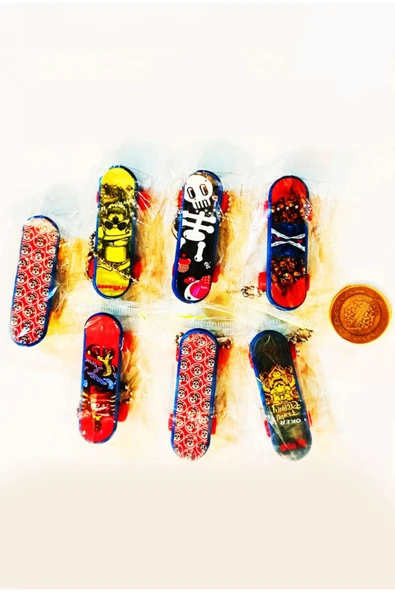 HEKİM PET Midi Boy Anahtarlık Parmak Kaykay1 Adettir.