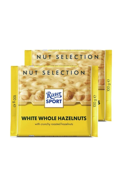 Ritter White Whole Hazelnuts 100 G X 2 - 1