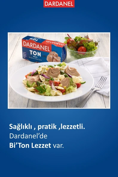 Dardanel Ayçiçek Yağlı Ton Balığı 2x140 gr X 2 Adet - 6