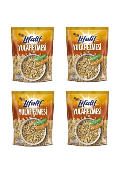 Eti Lifalif Yulaf Ezmesi 500 g x 4 Adet - 2