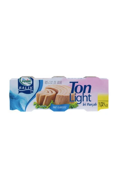 Pınar Ton Balığı Light 3x75 G