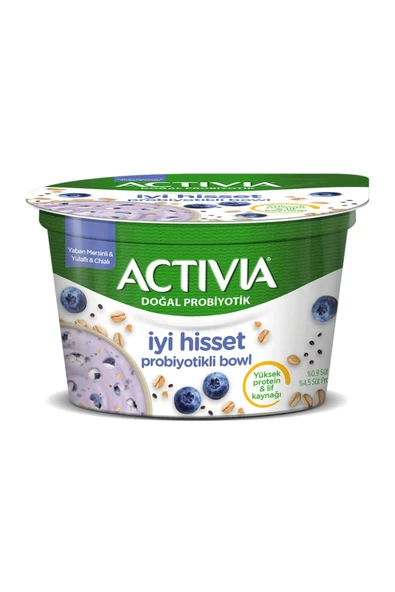 Danone Activia İyi Hisset Probiyotik Bowl Yaban Mersini 150 G 1 adet
