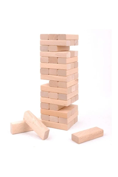 Bigpoint Mi-toys Jenga Standart 48 Parça Denge - 1