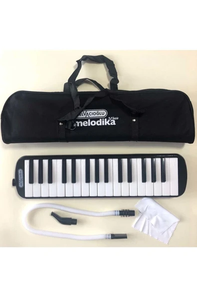 KAR SU KIRTASİYE Melodika 32 Tuşlu Pembe Tuşlu Nefesli Çalgı Müzik Aleti Çantalı Helvacıoğlu - 1