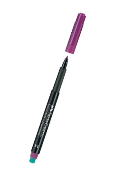 Faber Castell Faber Castel Asetat Kalemi M Mor - 1
