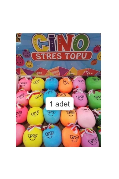 Cino Oyuncağı 4 Farklı Renk Stres Topu Türk Squishy Oyun Hamuru