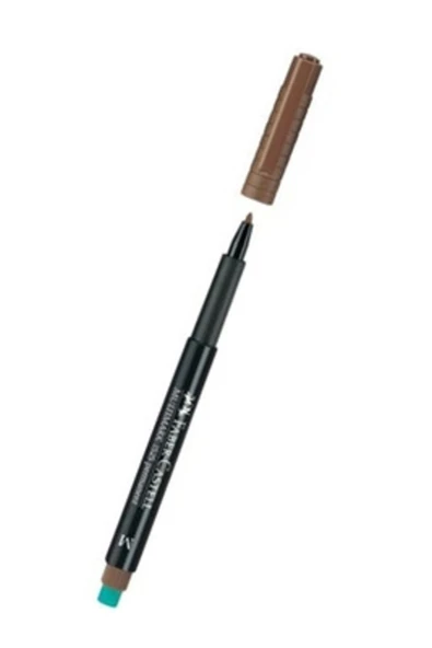 Faber Castell Faber Castel Asetat Kalemi M Kahverengi - 1