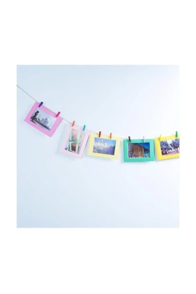 Aker Hediyelik 100  Süsleme-  Mini Ahşap Mandal - Resim 3